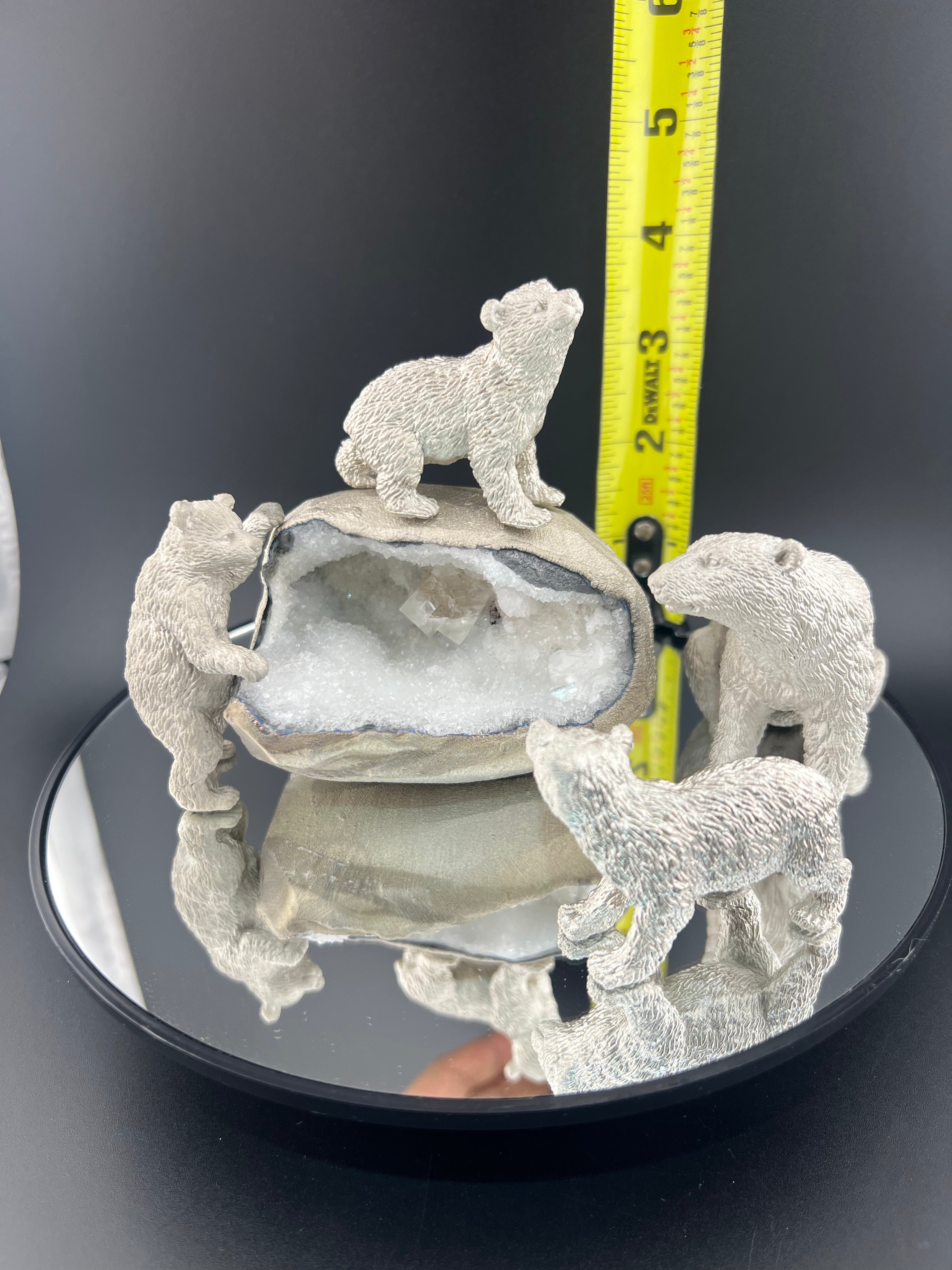 Zeolite White Nickel White Pollar Bear Family