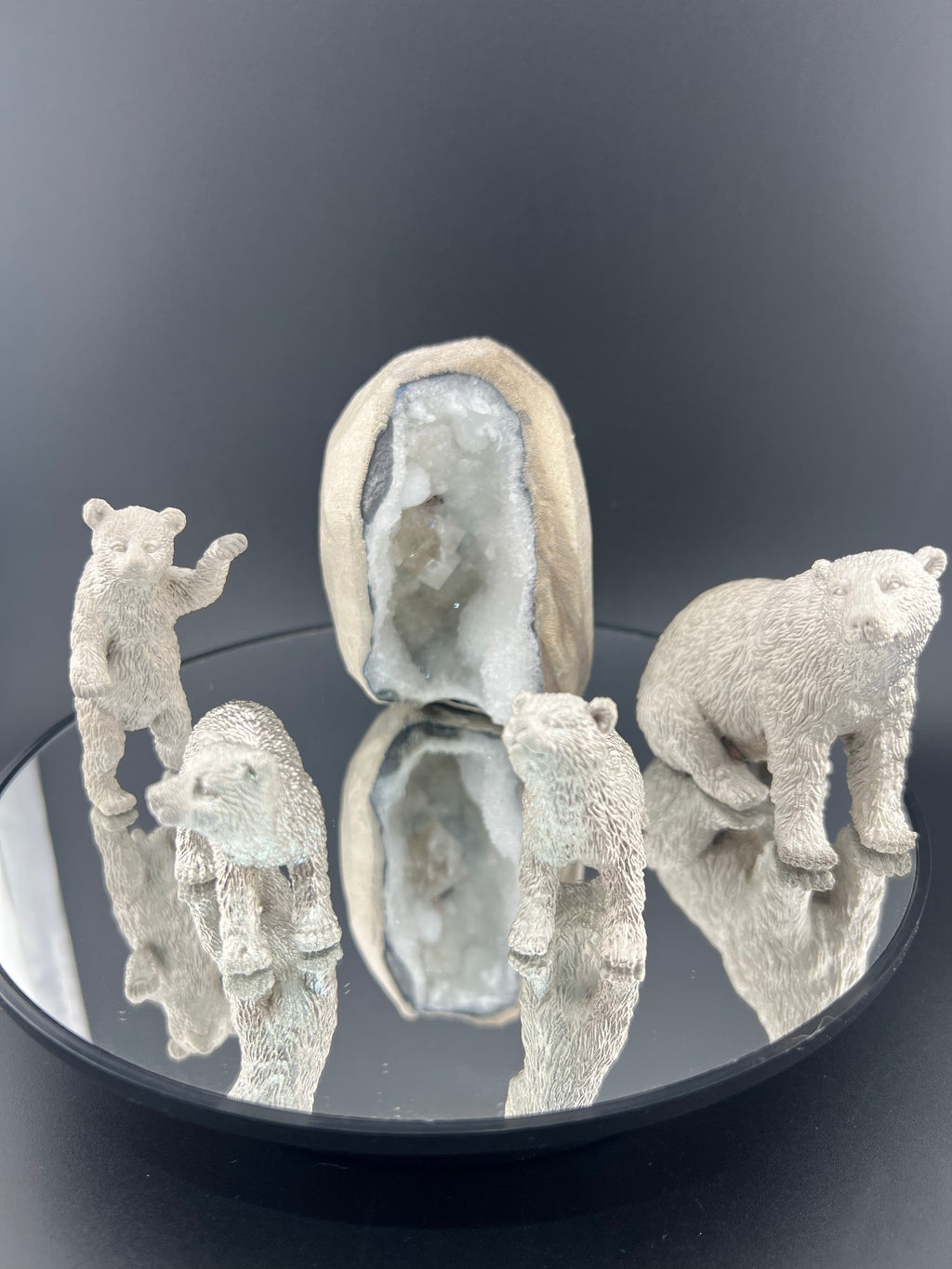 Zeolite White Nickel White Pollar Bear Family