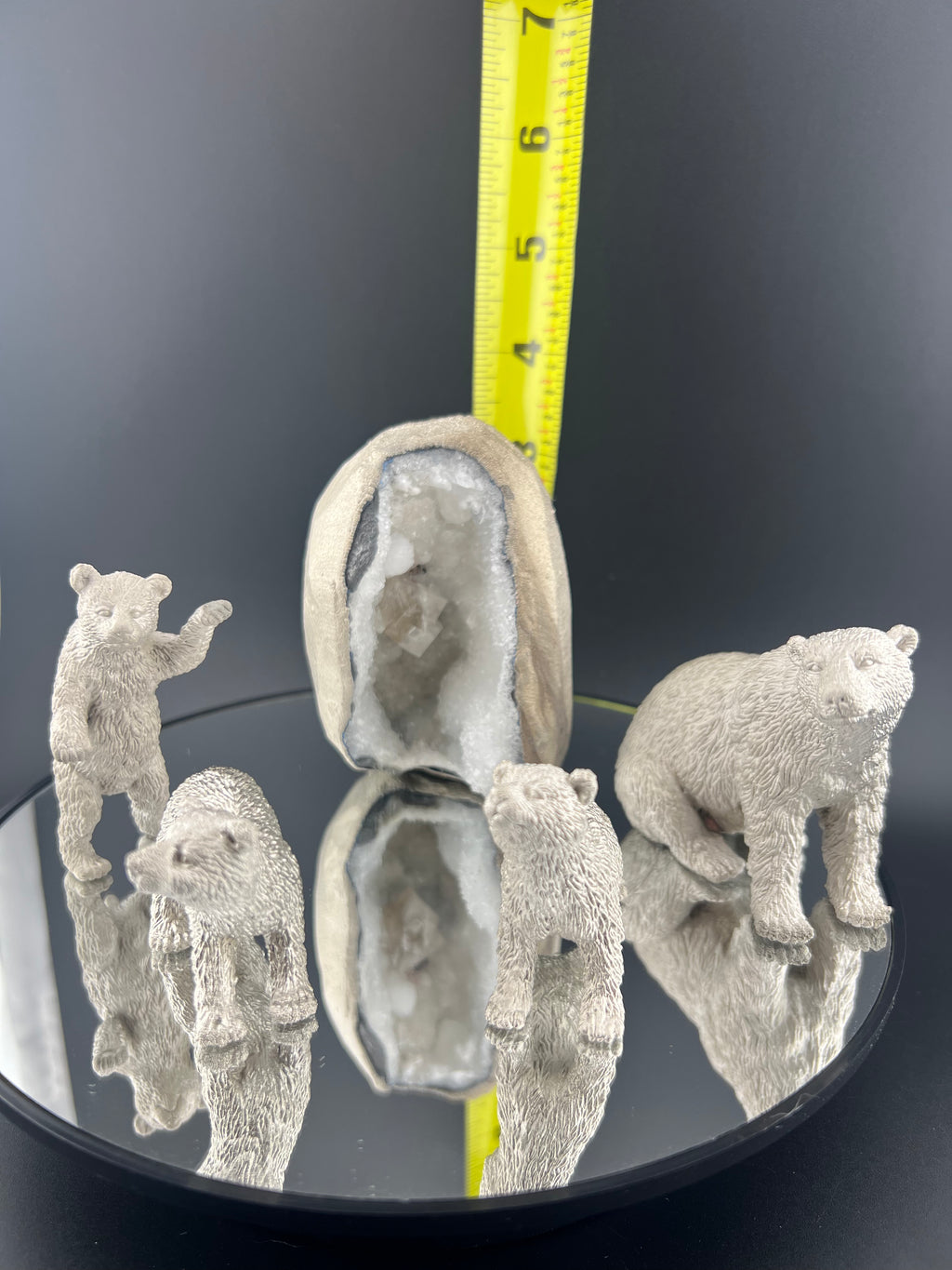 Zeolite White Nickel White Pollar Bear Family