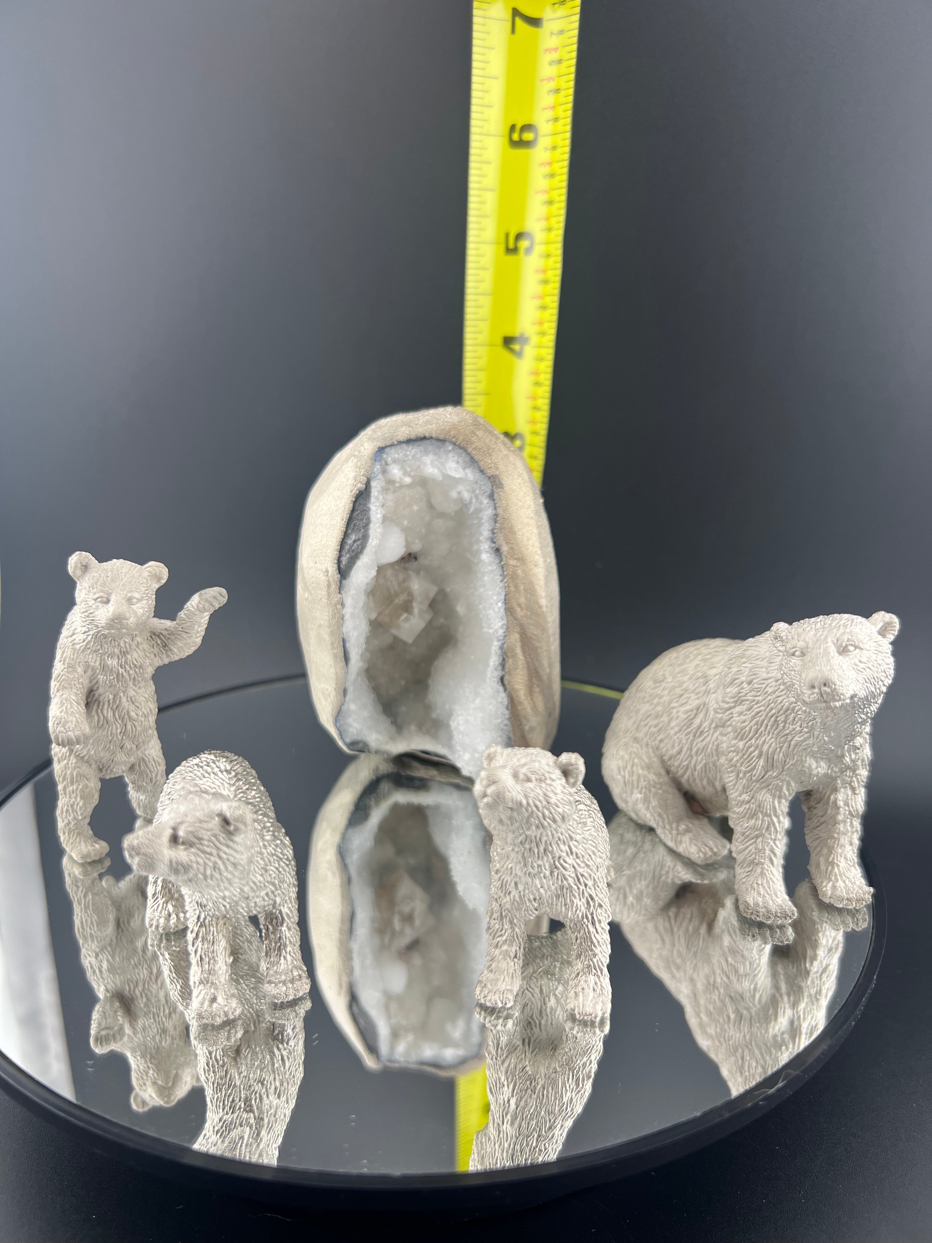 Zeolite White Nickel White Pollar Bear Family