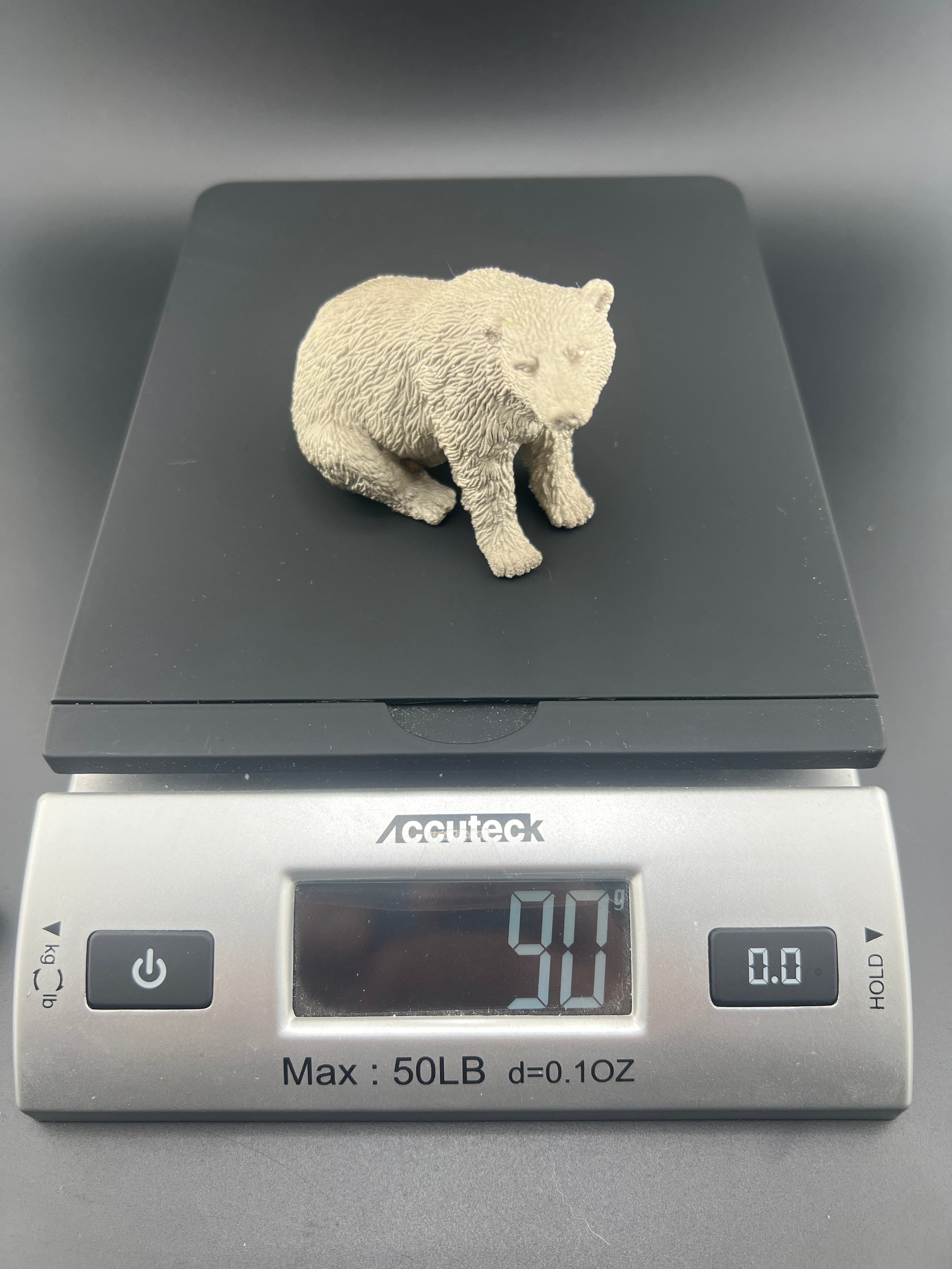 Zeolite White Nickel White Pollar Bear Family