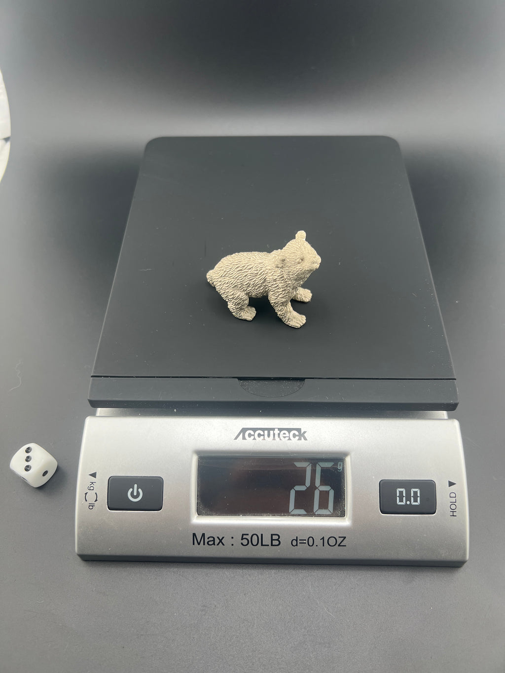 Zeolite White Nickel White Pollar Bear Family