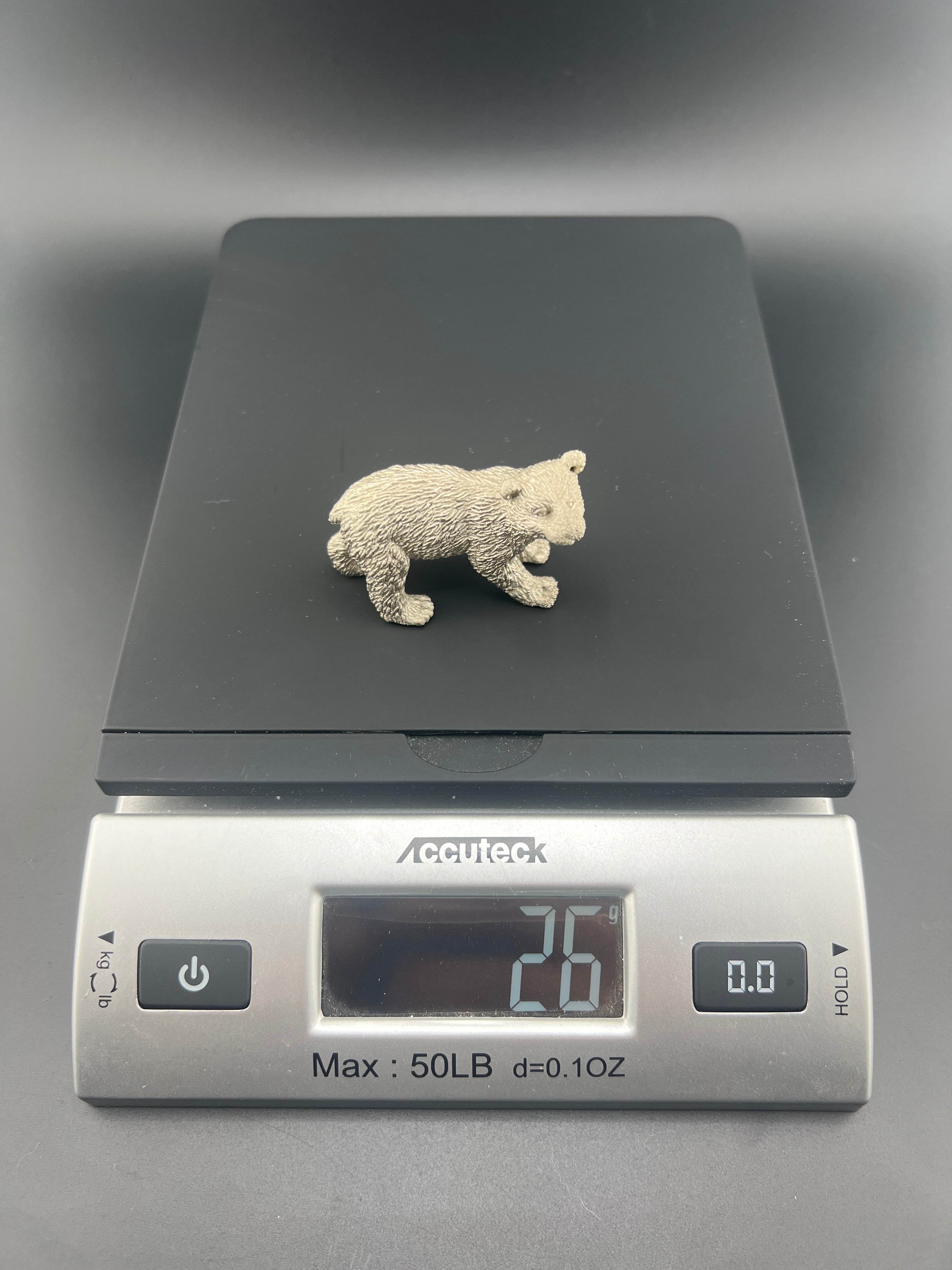 Zeolite White Nickel White Pollar Bear Family