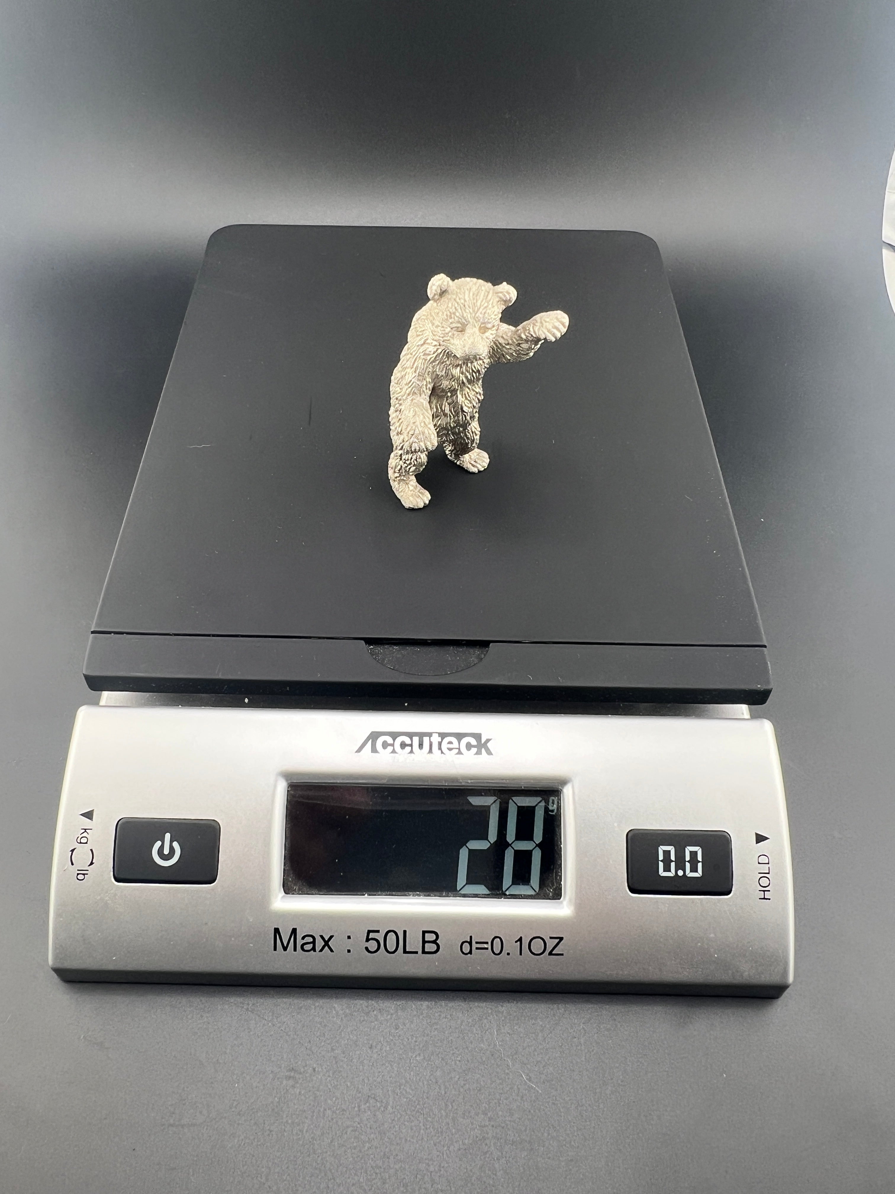 Zeolite White Nickel White Pollar Bear Family