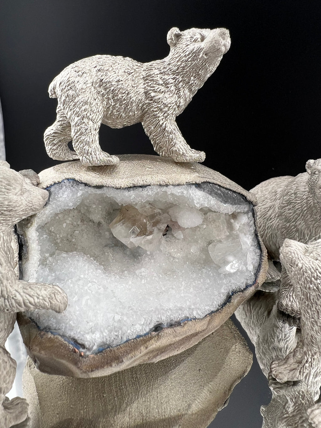 Zeolite White Nickel White Pollar Bear Family
